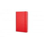 21922-LIBRETA CLASICA TAPA DURA ROJA P (9X14CM) RAYADA MOLESKINE MM710R