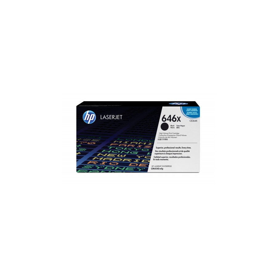 HP 646X TONER HP646X NEGRO (CE264X)