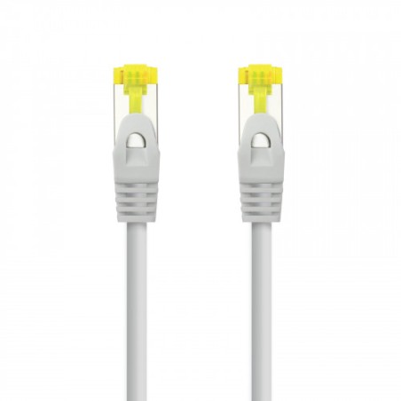 2194-Nanocable Cable de red latiguillo RJ45 LSZH Cat.6A SFTP AWG26, Gris, 1.0 m