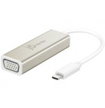 21971-j5create JCA111 Adaptador grafico USB 1920 x 1080 Pixeles Aluminio, Blanco