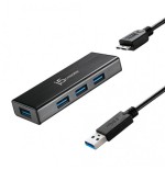 21973-J5CREATE JUH340 MINI HUB USB 3.0 4 PUERTOS
