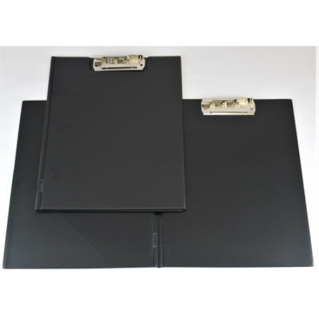2201-CARPETA FORMATO FOLIO MINICLIP SUPERIOR TAPA C/ VENTANAL NEGRO IBERPLAS 36800