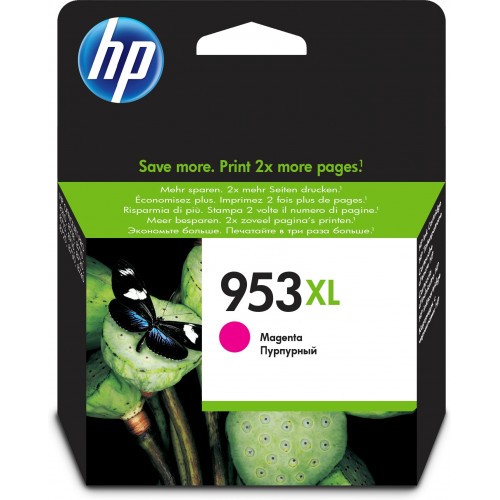 22014-HP 953XL CARTUCHO DE TINTA HP953XL MAGENTA (F6U17AE)