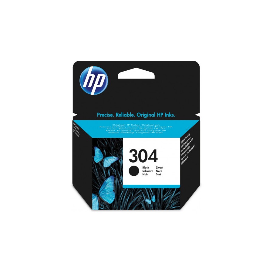 22018-HP 304 CARTUCHO DE TINTA HP304 NEGRO (N9K06AE)