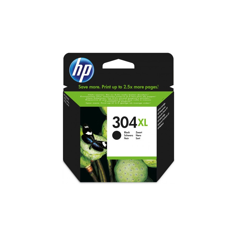 22022-HP 304XL CARTUCHO DE TINTA HP304XL NEGRO (N9K08AE)
