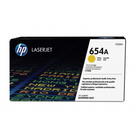 22045-HP 654A TONER HP654A AMARILLO (CF332A)