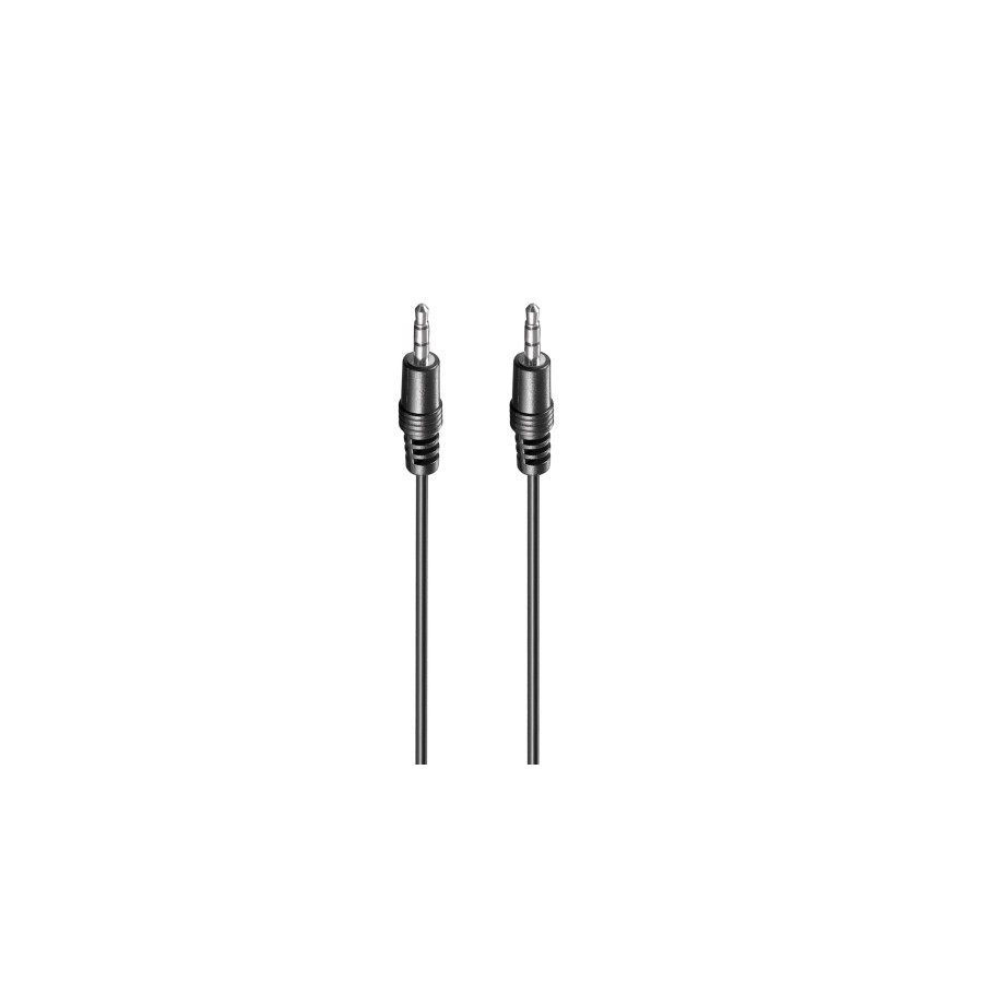 22053-EWENT CABLE AUDIO 3,5mm stereo M - 3.5mm M. 2m