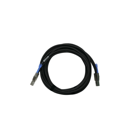 22101-QNAP CAB-SAS30M-8644 cable Serial Attached SCSI (SAS) 3 m Negro