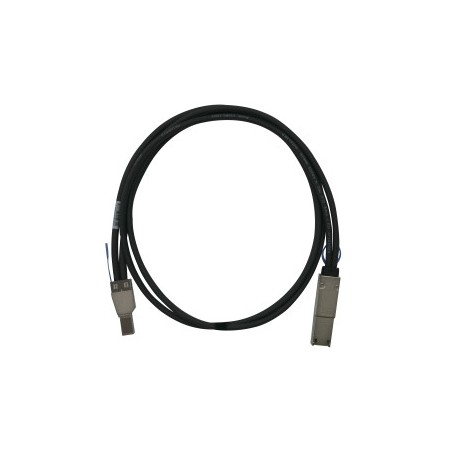 22102-QNAP CAB-SAS05M-8644-8088 cable Serial Attached SCSI (SAS) 1 m Negro