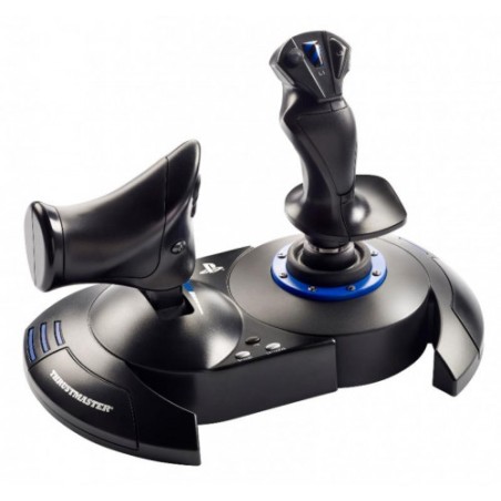 22157-Thrustmaster T.Flight Hotas 4 Palanca de mando PC,PlayStation 4 Digital USB 2.0 Negro, Azul