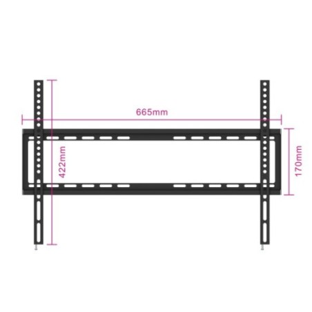 22170-Ewent EW1503 soporte para TV 177,8 cm (70") Negro