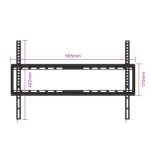 22170-Ewent EW1503 soporte para TV 177,8 cm (70") Negro