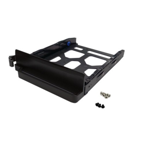 22183-QNAP TRAY-35-NK-BLK04 panel bahia disco duro Bandeja para disco duro Negro