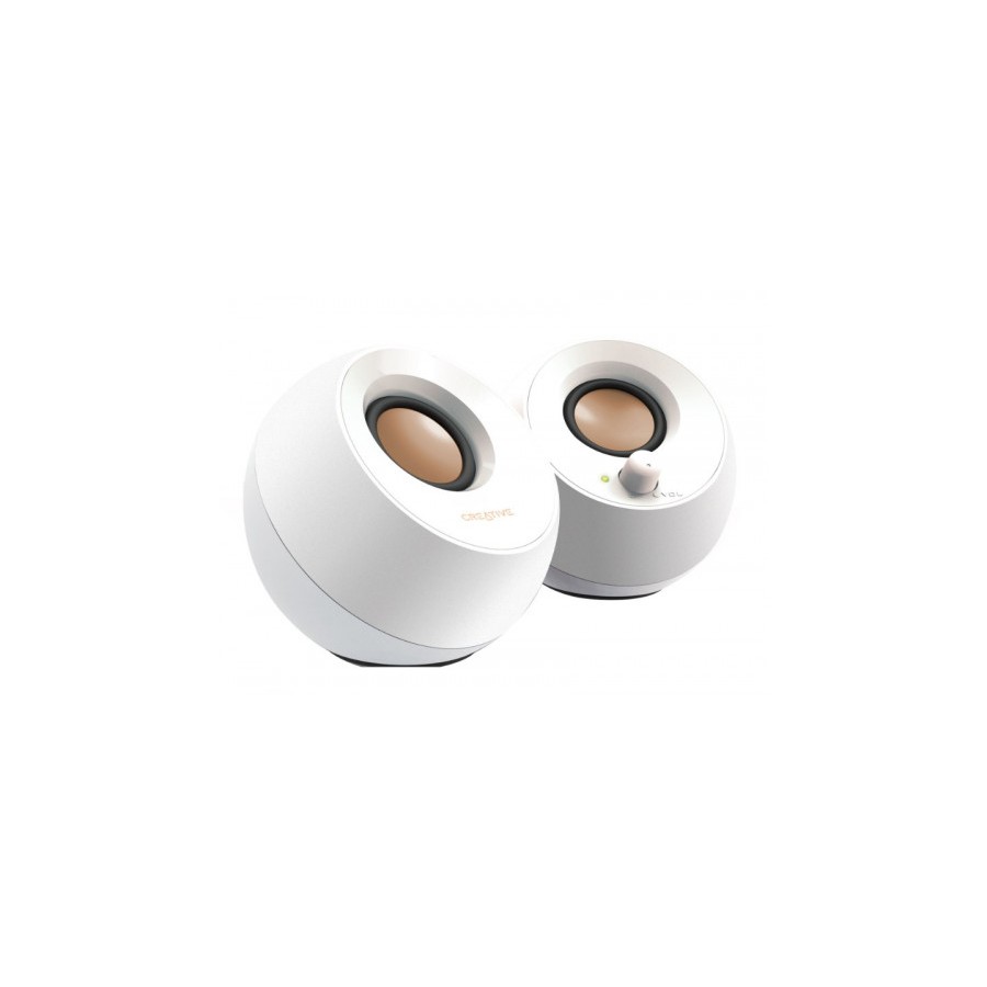 22189-Creative Labs Pebble Blanco Alambrico 4,4 W