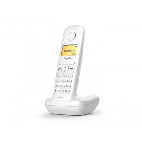 22219-TELEFONO FIJO INALAMBRICO GIGASET A170 BLANCO S30852-H2802-D202