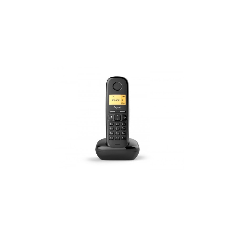 22220-Gigaset A270 Telefono DECT Identificador de llamadas Negro
