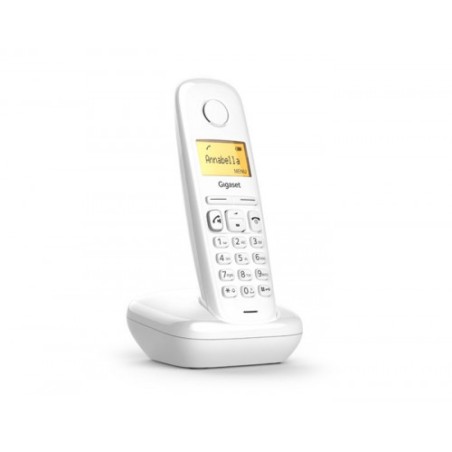 22223-Gigaset A270 Telefono DECT Identificador de llamadas Blanco