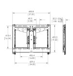 22387-VOGELS PFW 6880 VIDEO WALL POP-OUT MODULE SLIM