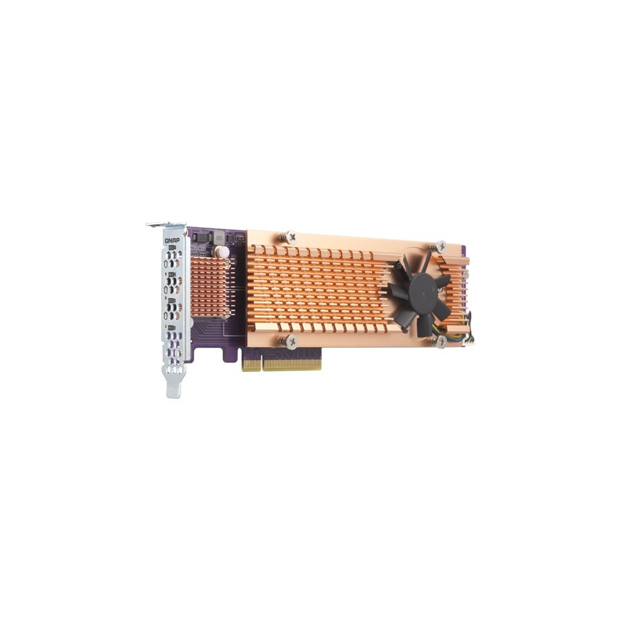 22429-QNAP QM2-4P-384 tarjeta y adaptador de interfaz PCIe Interno