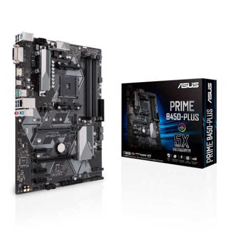 ASUS PRIME B450-PLUS AMD B450 Zocalo AM4 ATX