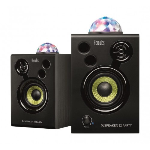 22466-Hercules DJ Speaker 32 Party Negro Alambrico 30 W