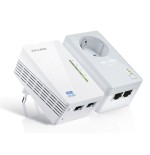 2249-TP-LINK KIT POWERLINE WI-FI AV600, QUALCOMM, 300MBPS EN 2.4GHZ, 600MBPS POWERLINE, HOMEPLUG AV, 2 PUERTOS 10/100MBP