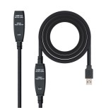 22492-Nanocable Cable USB 3.0 prolongador con amplificador, tipo A/M-A/H, 10m