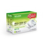 2250-TP-LINK KIT POWERLINE WI-FI AV600, QUALCOMM, 300MBPS EN 2.4GHZ, 600MBPS POWERLINE, HOMEPLUG AV, 2 PUERTOS 10/100MBP