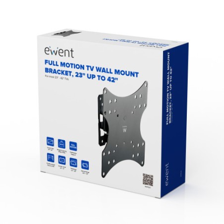 22512-Ewent EW1520 soporte para TV 106,7 cm (42") Negro