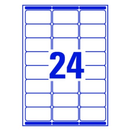 2252-Avery L7159-15 etiqueta para direccion Blanco Etiqueta autoadhesiva