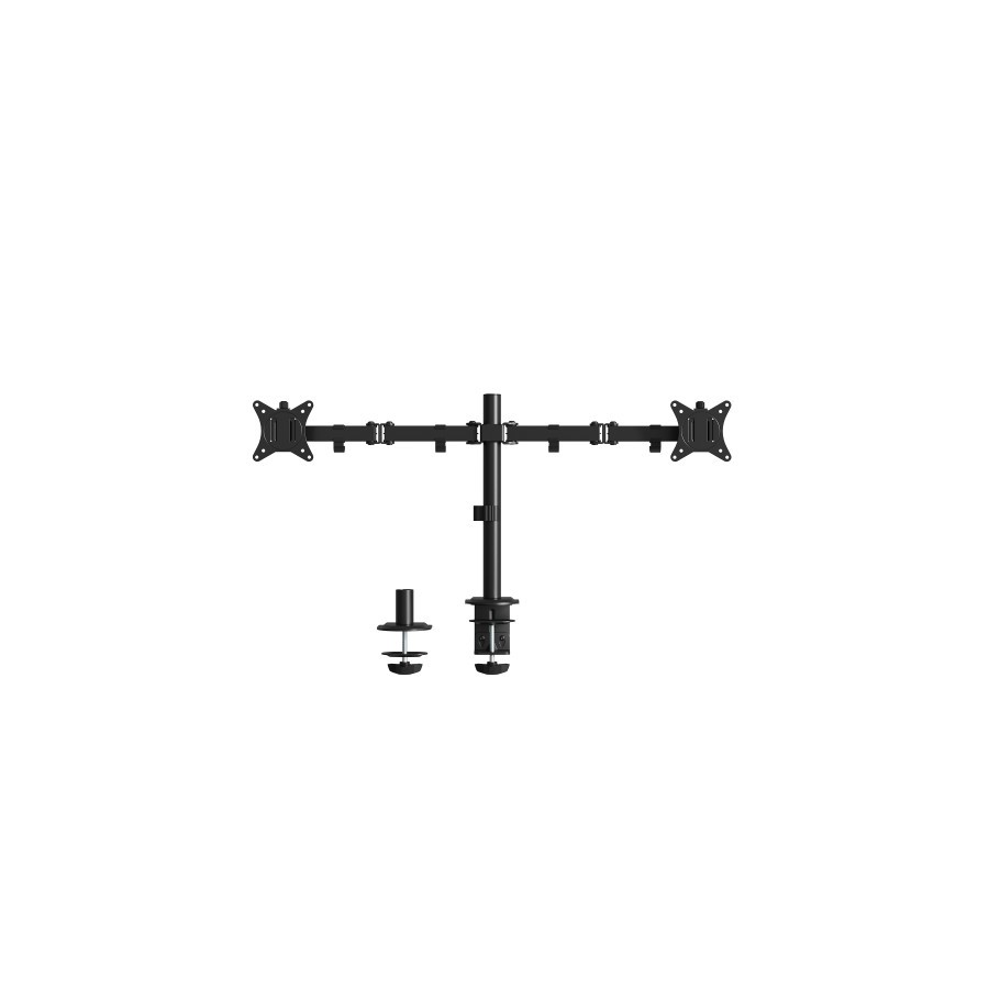 22521-EWENT SOPORTE DE MESA PARA 2 MONITORES  HASTA 27"