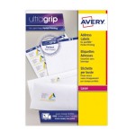 Avery L7162-15 etiqueta para direccion Blanco Etiqueta autoadhesiva