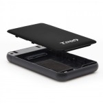 22535-TooQ Caja externa para discos duros 2.5" SATA I/II/III a USB 3.1 Gen1 con UASP