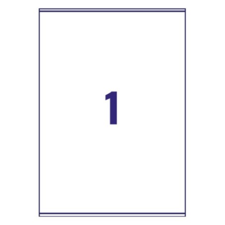 2258-Avery L7167-15 etiqueta para direccion Blanco Etiqueta autoadhesiva