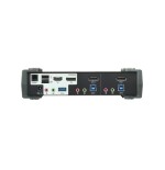 22599-ATEN Switch KVMPT DisplayPort 4K MST USB 3.0 de 2 puertos (cables incluidos)