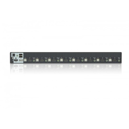 22609-Aten CS1798 interruptor KVM Montaje en rack Negro