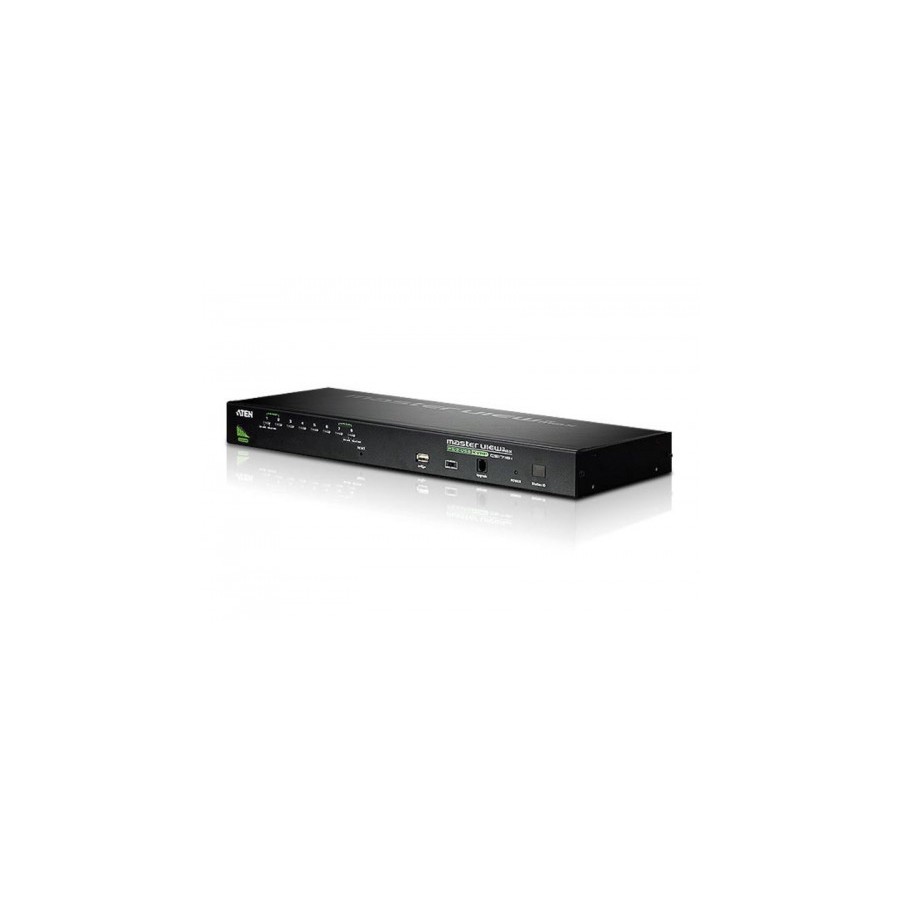 22612-Aten CS1708A interruptor KVM Montaje en rack Negro