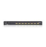 22627-Aten Consola LCD single rail con switch KVM integrado VGA PS/2-USB de 8 puertos