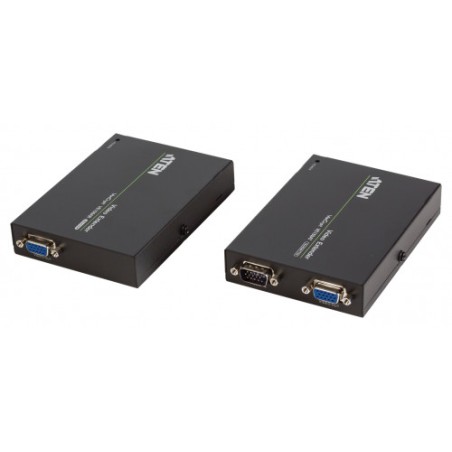 22643-Aten VE150A extensor audio/video Transmisor y receptor de senales AV Negro