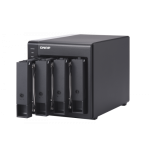 22682-QNAP TR-004 unidad de disco multiple Negro
