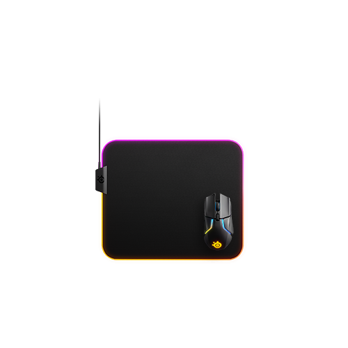 22688-Steelseries QcK Prism Cloth Medium Alfombrilla de raton para juegos Negro