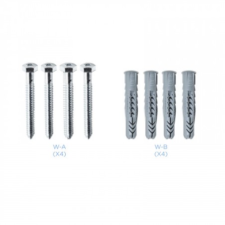 22711-TooQ Soporte Giratorio e Inclinable para Monitor / TV LCD, Plasma de 23"- 55", con Dos Pivotes, Negro