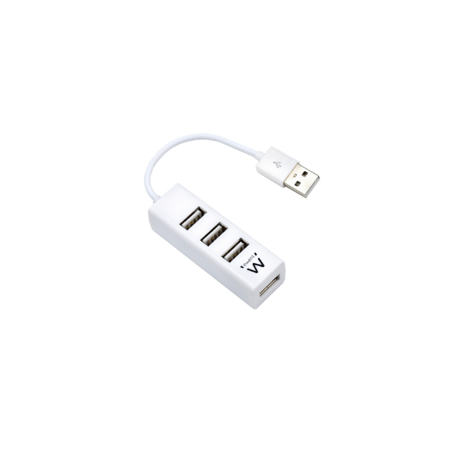22720-Ewent EW1122 hub de interfaz USB 2.0 Blanco