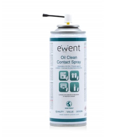 22728-Ewent EW5615 kit de limpieza para computadora Espray para limpieza de equipos 200 ml