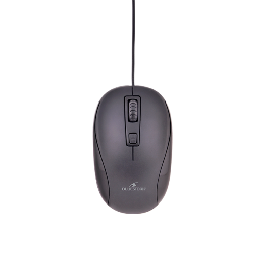 Bluestork Office 10 raton Ambidextro USB tipo A Optico 1200 DPI