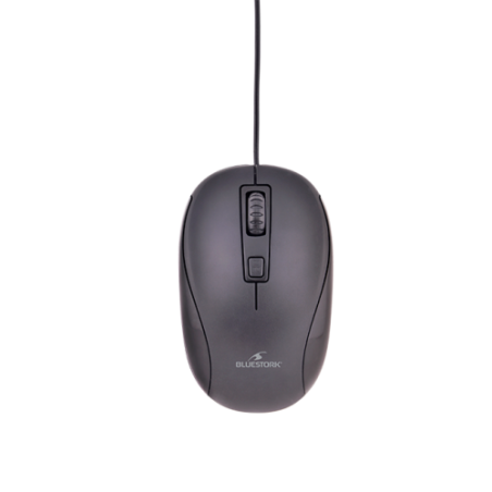 Bluestork Office 10 raton Ambidextro USB tipo A Optico 1200 DPI