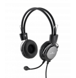 Bluestork MC-201 auricular y casco Auriculares Diadema Conector de 3,5 mm Negro, Plata