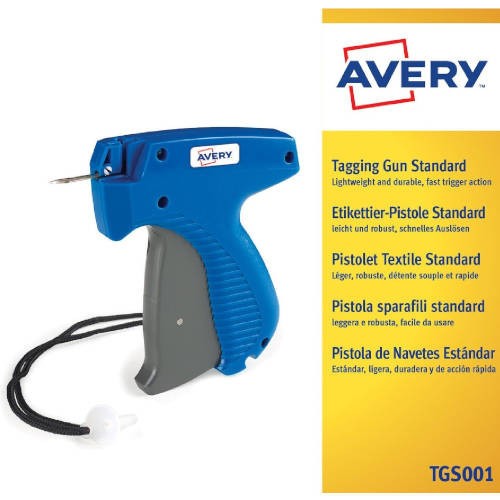 22774-PISTOLA ETIQUETADORA MANUAL-COLOR AZUL AVERY TGS001