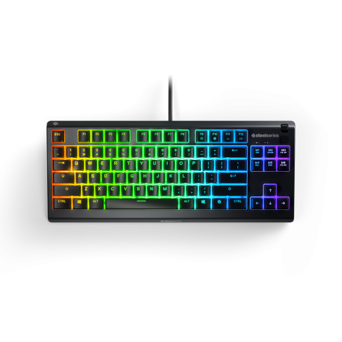 Steelseries APEX 3 TKL teclado USB QWERTY Ingles de EE. UU. Negro