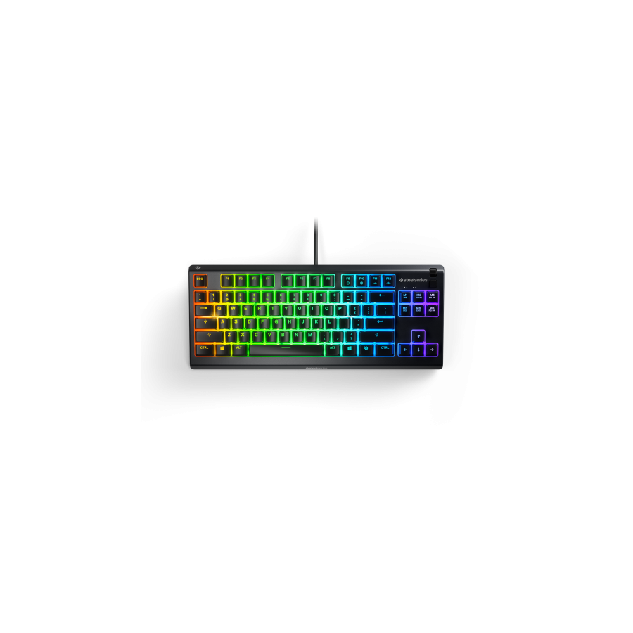 Steelseries APEX 3 TKL teclado USB QWERTY Ingles de EE. UU. Negro